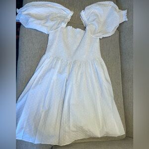 White Hill House Swiss dot dress size L